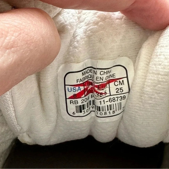 Reebok DMX Walk Men’s White & Blue Lace-Up Tennis Shoes Size 8 GUC - Picture 11 of 13